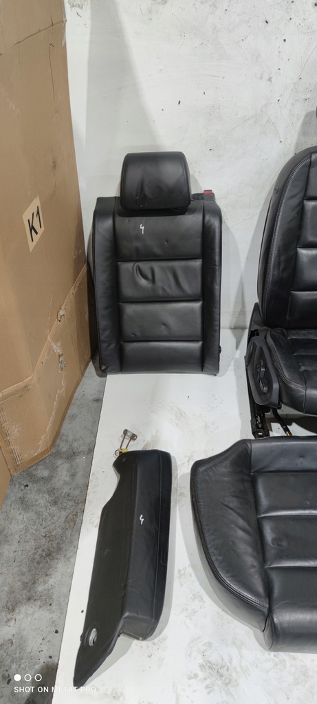 фото №6, Сиденье сиденья комплект audi a6 c6 кожа full 4