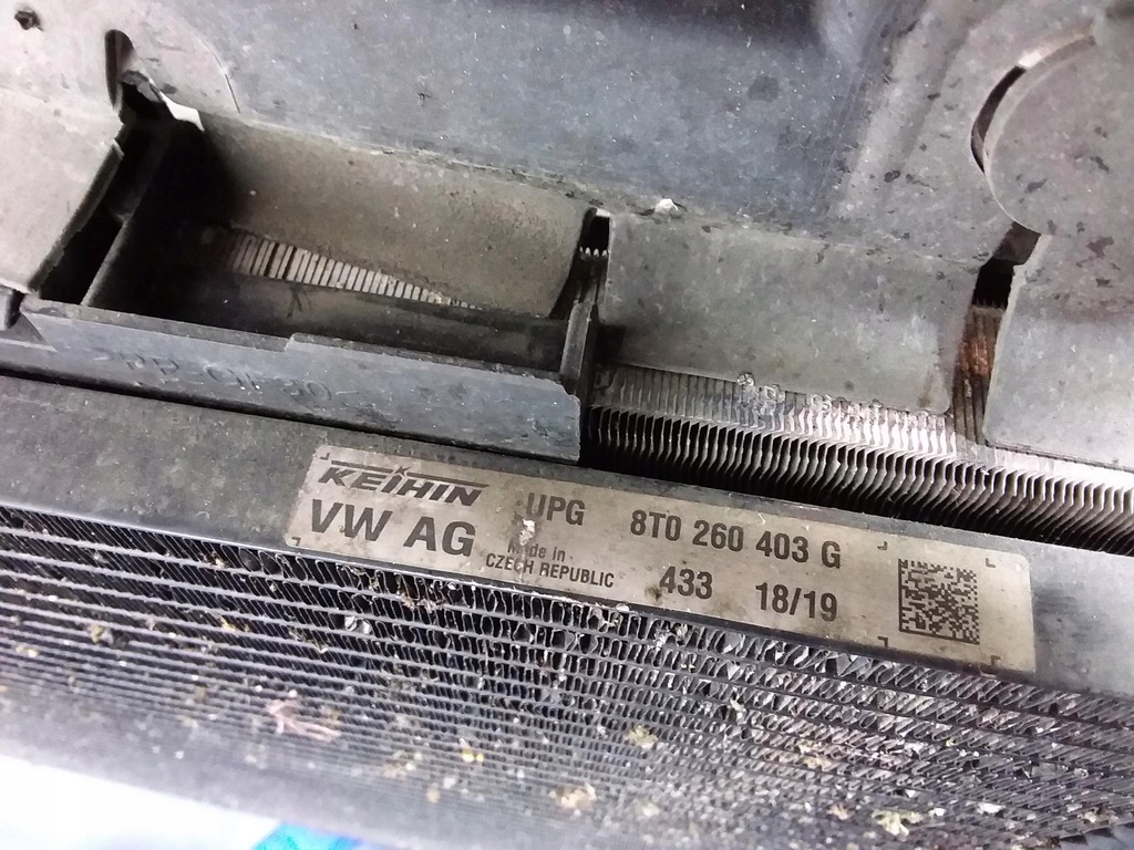 фото №14, Audi q5 8r 2.0 tdi підсилювач pas радіатор