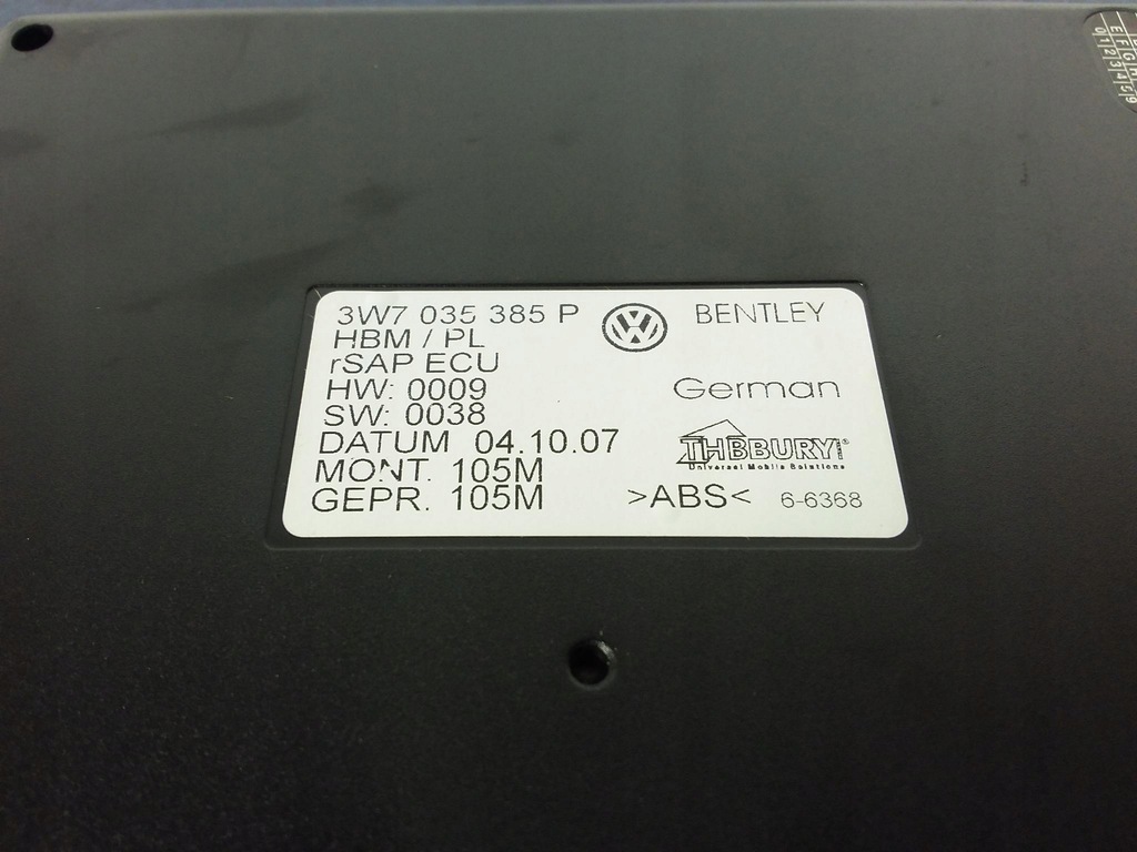 фото №7, Vw phaeton блок управления телефона 3w7035385p