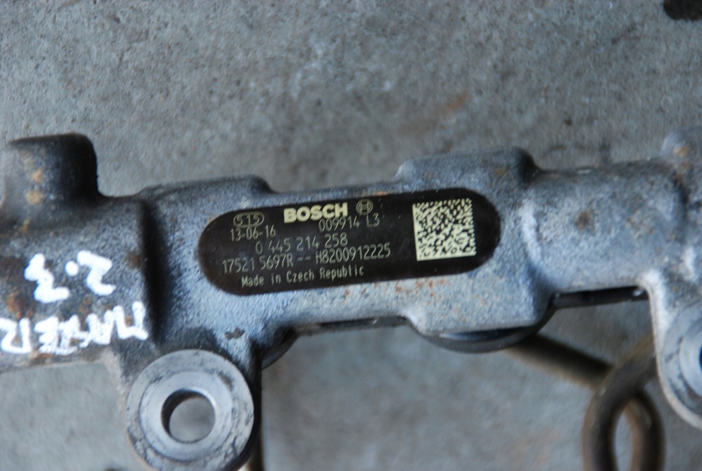 фото №6, Молдинг впрыскная комплектная 0445214258 master iii 2.3