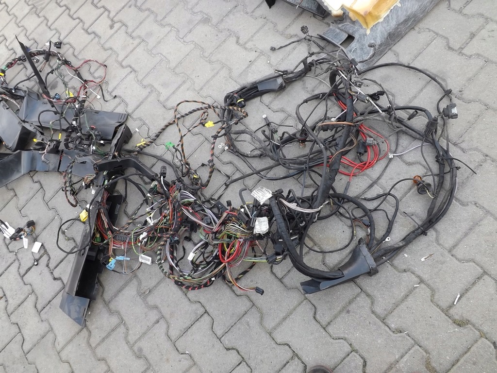 фото №5, Mercedes w203 2.2 cdi c220 джгут електропроводка відсік двигуна салону салон