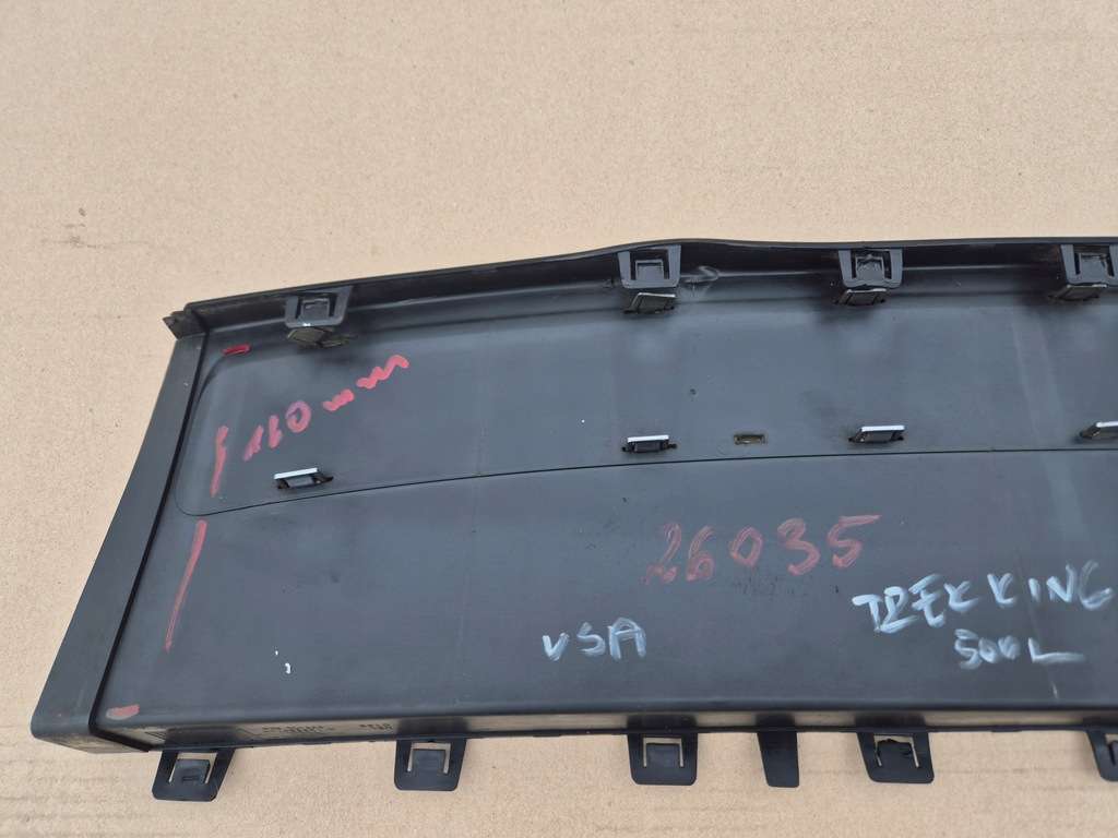 фото №8, Fiat 500l накладка бампера tył.500 l. хром. usa