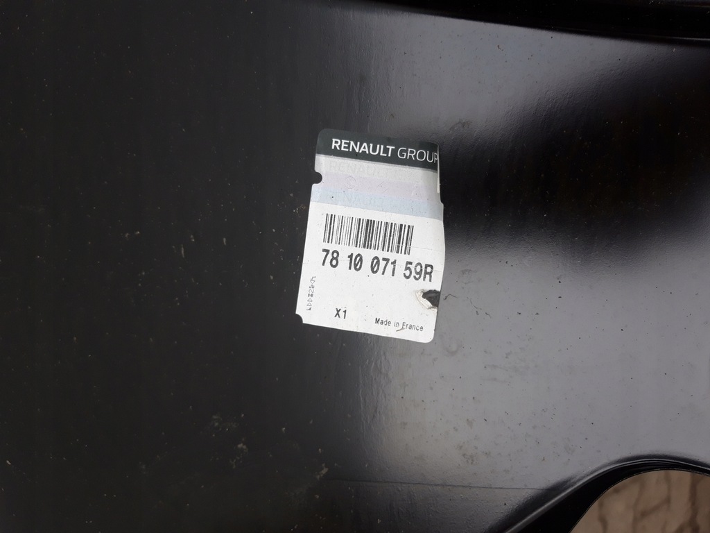 фото №3, Крила правий задня чверть обшивка renault grand scenic iii