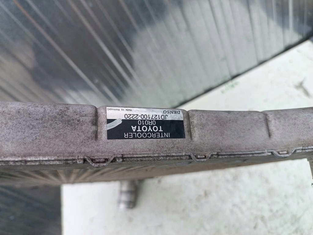 фото №5, Радіатор інтеркулер toyota corolla verso 2.2 d4d 127100-2220