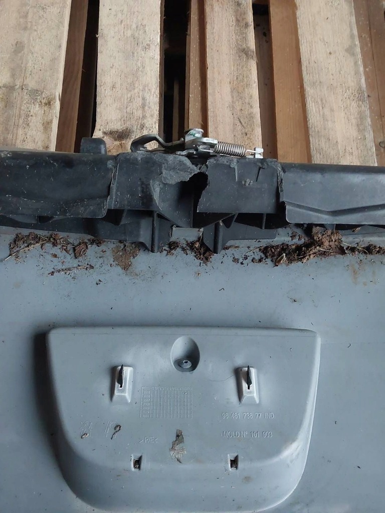 фото №10, Решётка радиатора бампера перед передний peugeot 1007 9646173877