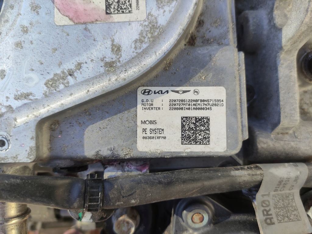 фото №7, Kia ev6 двигатель электрический 36500-1xab0 + инвертор 36601-1xfm0