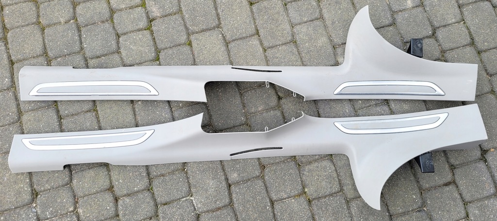 фото №1, Citroen c5 iii x7 lift накладки порогові внутрішнє сірі exclusive комплект