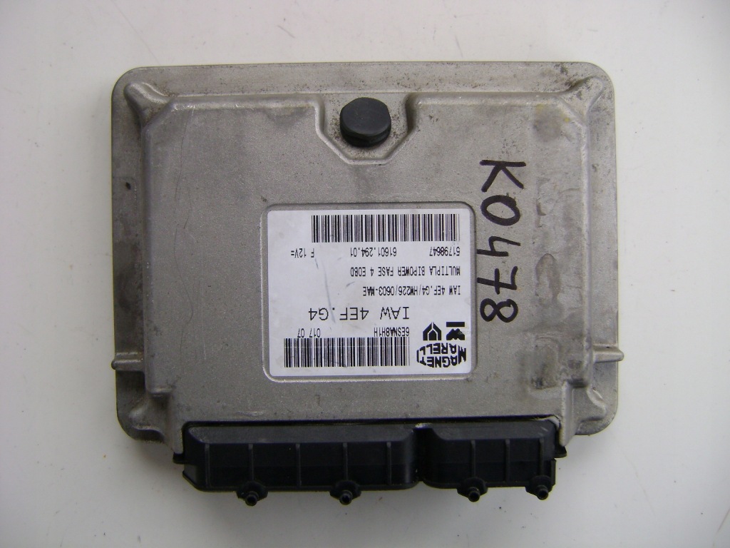 Купить Бортовой компьютер блок управления 51798647 iaw4efg4 fiat multipla