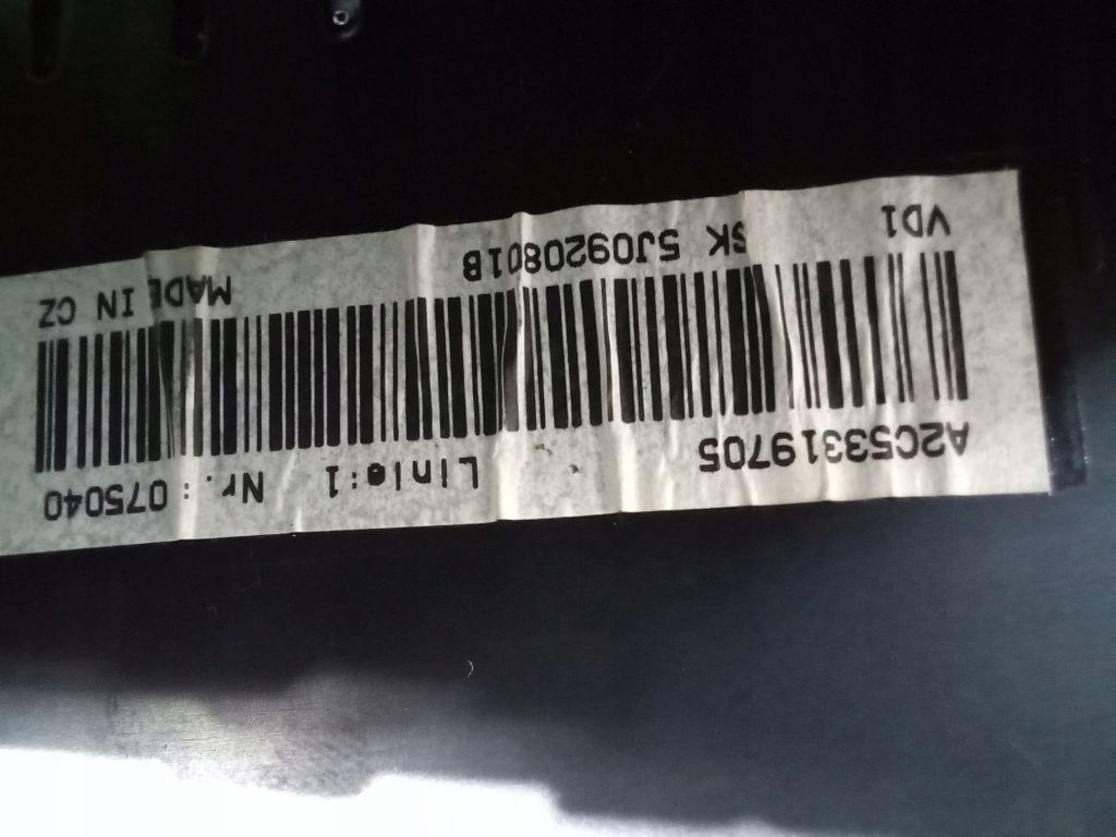 фото №6, Skoda roomster счетчик приборы 5j0920801b