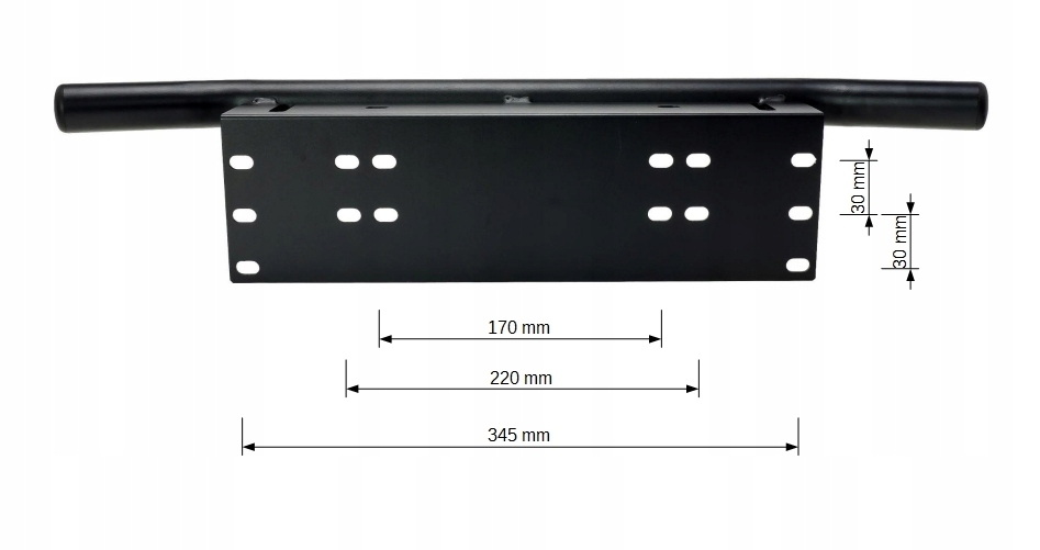 фото №13, Лампа противотуманная фара led combo 216 w + кронштейн nad панель регистрационная