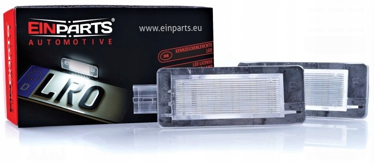 фото №1, Ліхтарі номерного знака led renault captur i 2013-2020