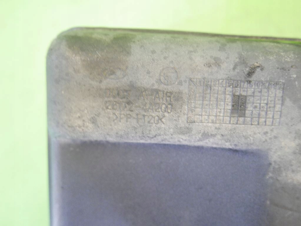 фото №8, Впуск повітрозабірник повітря hyundai h1 i 2.5 td 00-02