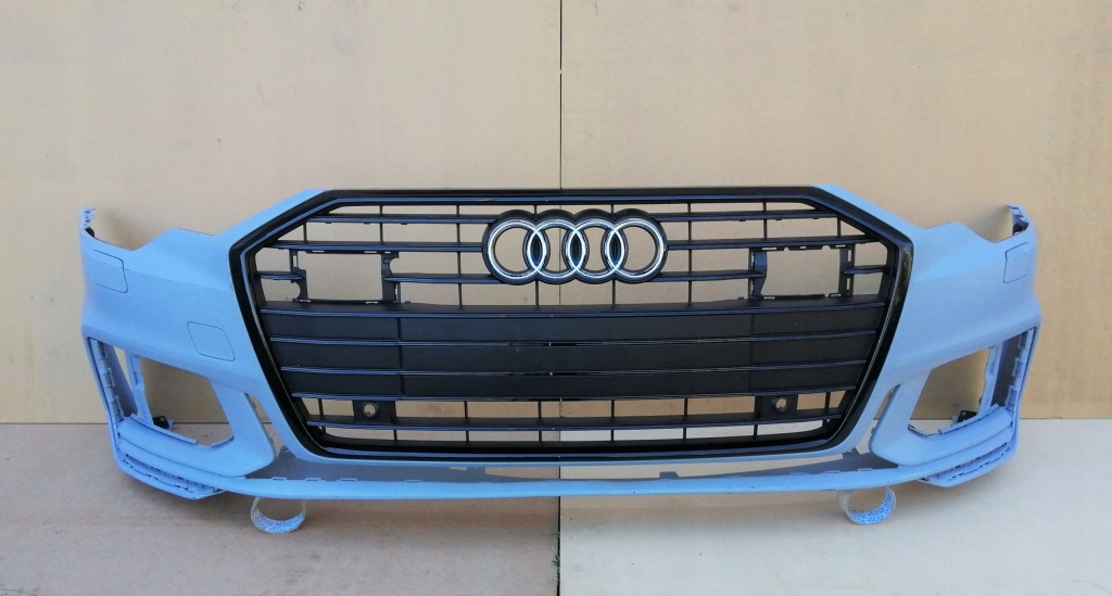 Купить Бампер audi a6 c8 перед s-line black bez решетка
