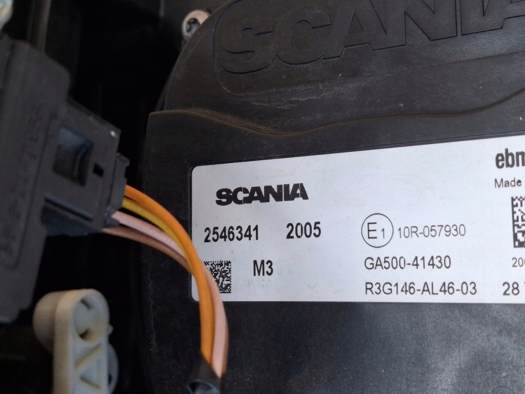 Scania r s обігрівач корпус радіатор вентилятор 2301518 Недорого