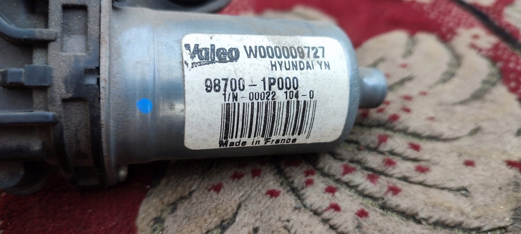 фото №10, Двигатель дворник задняя kia venga 98700-1p000