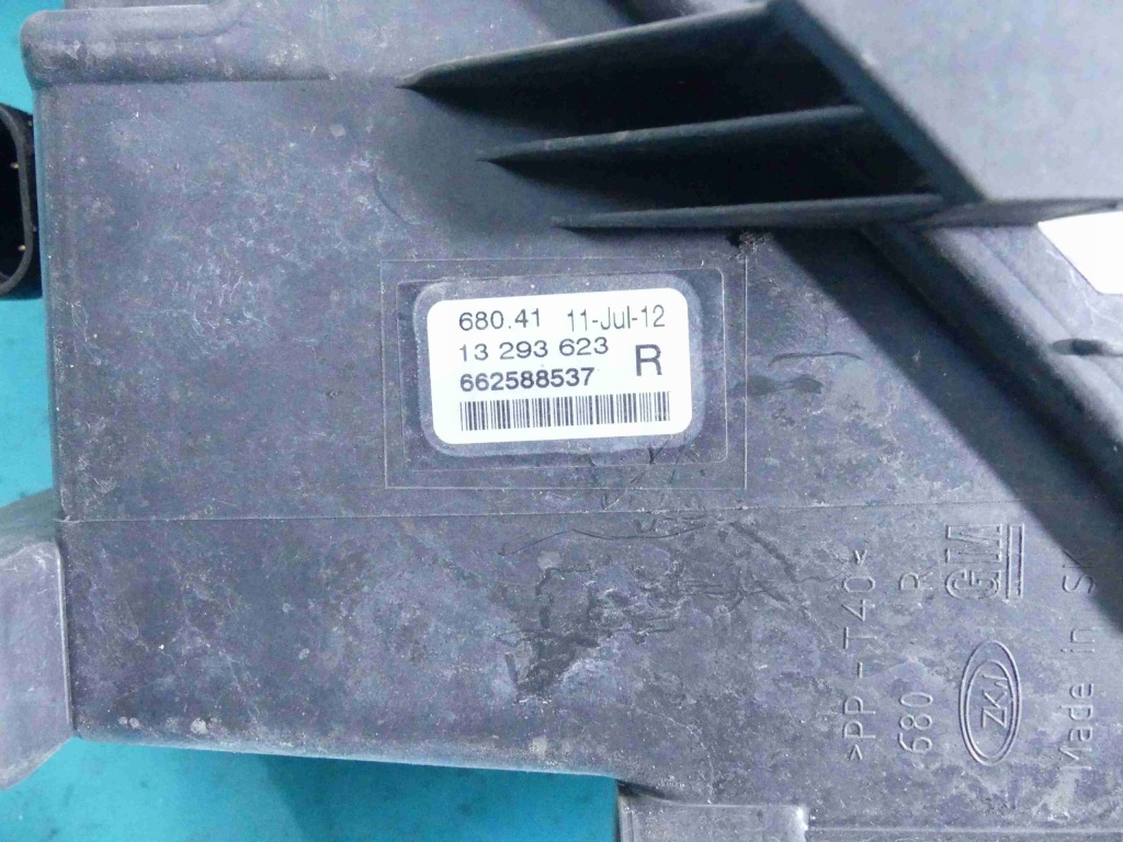 фото №6, Протитуманна фара правий opel astra iv j 09-12