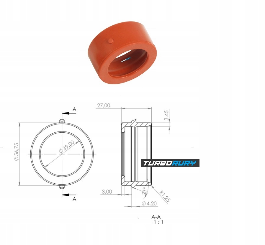 фото №14, Прокладка ущільнювальне кільце резонатор volvo xc70 i xc90 i 2.4d5 30740895 30740896 kpl.