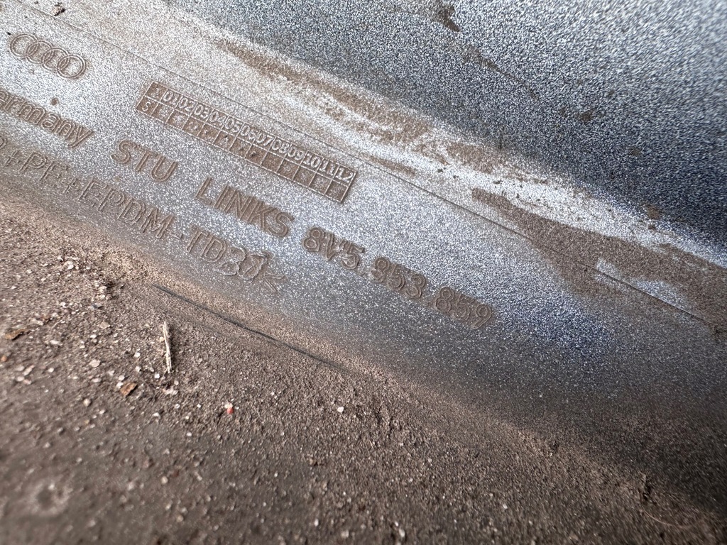 фото №5, A3 8v rs3 sedan молдинг порог левая белый 8v5853859 8v5854535