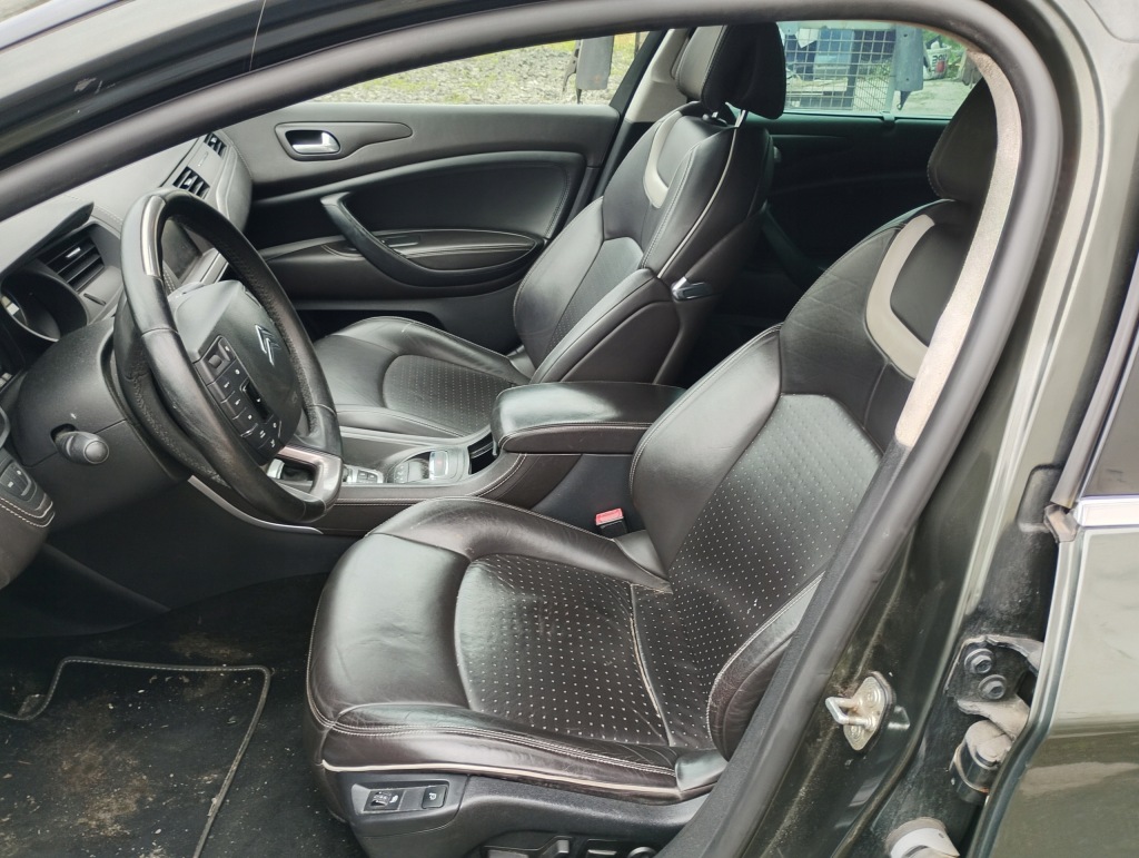 фото №1, Сиденья заднее сиденье обшивки комплект обивка коричневый кожа criolo citroen c5 iii x7