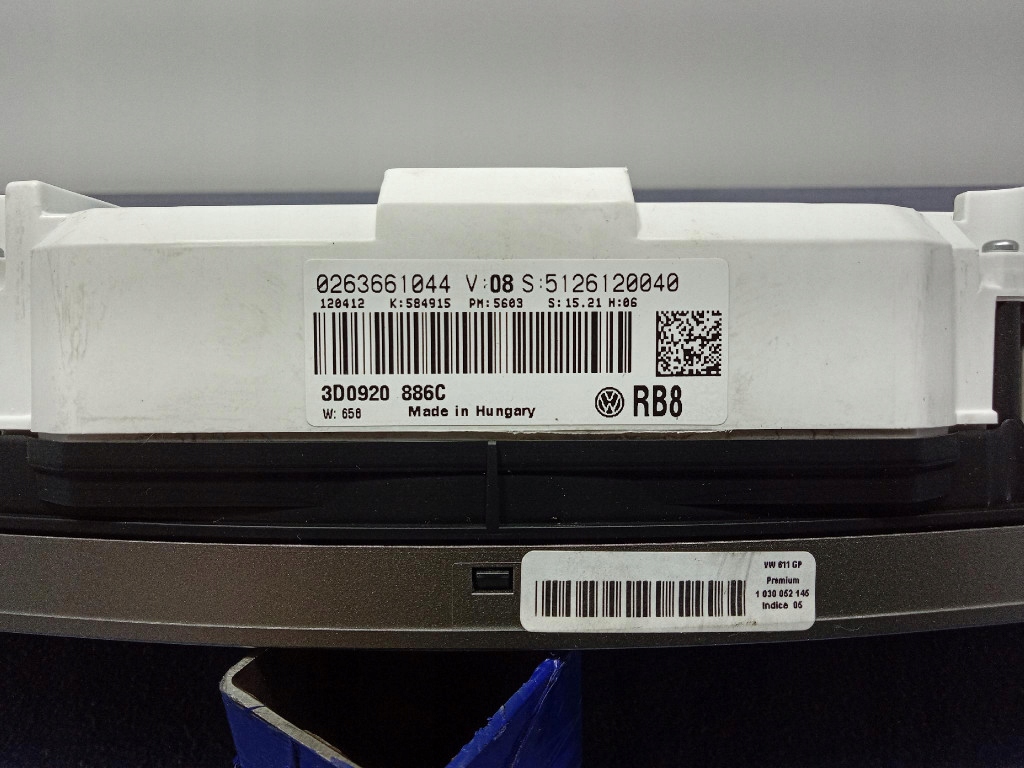 фото №5, Vw phaeton lift 3.0 tdi счетчик приборы eu 3d0920886c