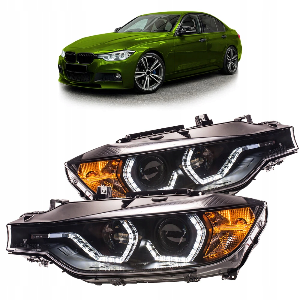 фото №1, Фары drl do bmw 3 f30, f80 sedan 2012-2015