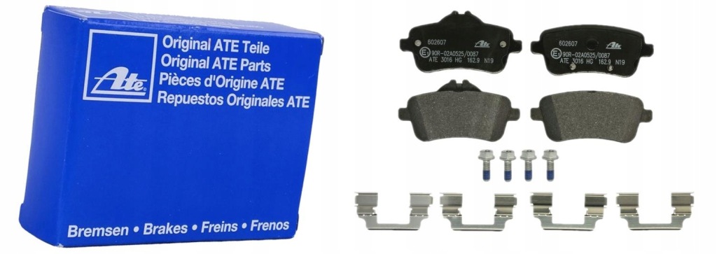 фото №12, Гальмівна колодка гальмівний kpl. задня mercedes gl x166 , gle c292 , gle w166 , gls