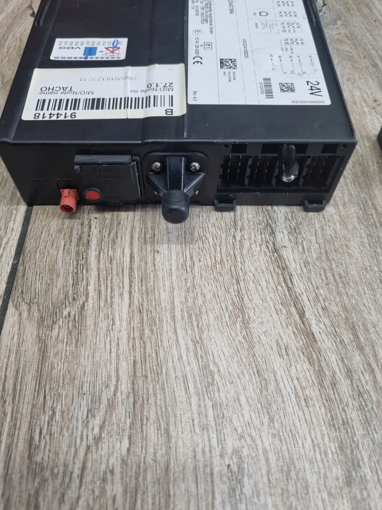 фото №7, Тахограф антена volvo fh fm 4 23407884 24v rel.4.0 2019 rok