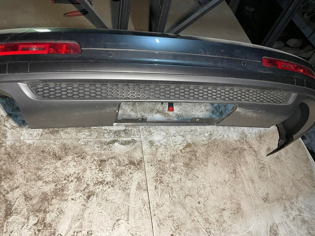 фото №11, Audi q7 4l бампер задняя sline 4pdc szary