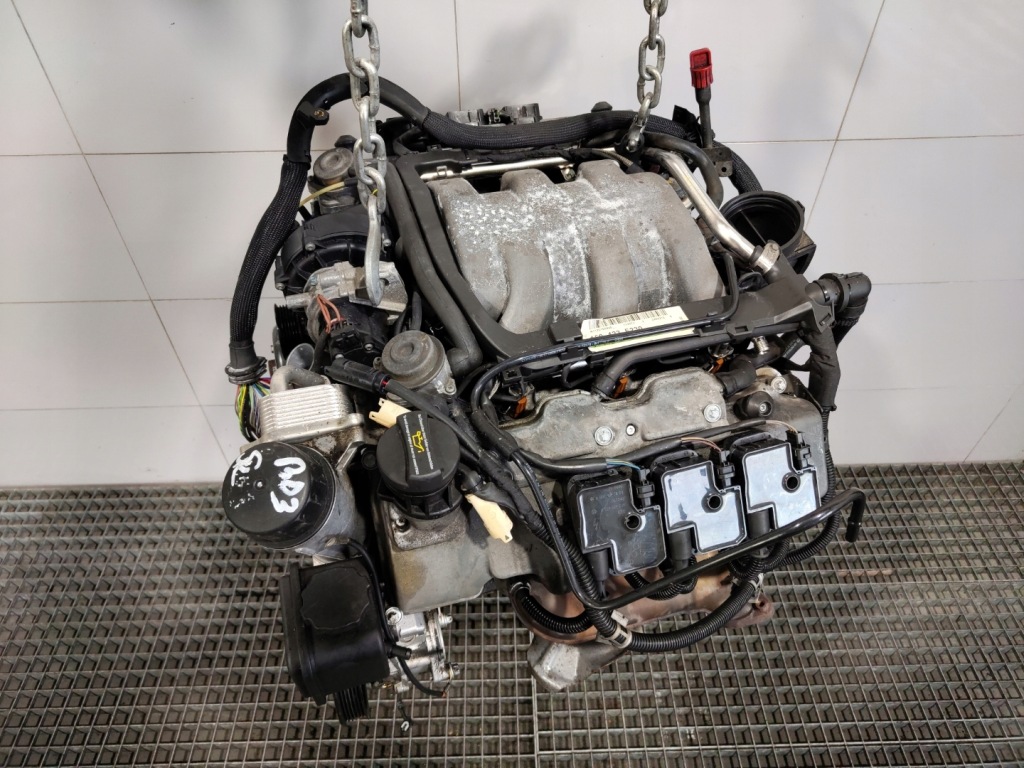 фото №13, Двигун kompletny 112973 mercedes sl r230 w230 3.7 sl350