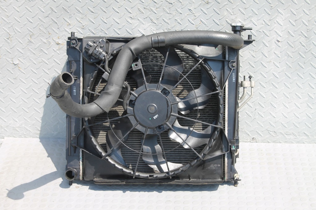 фото №7, Вентилятор + радиатор hyundai ix35 1.7 crdi