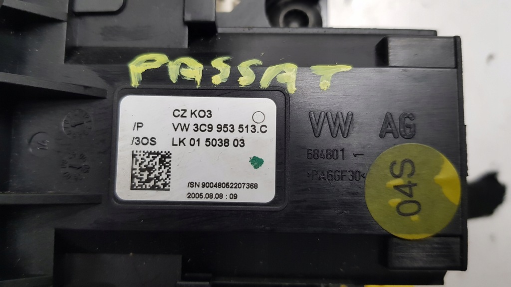 фото №10, Перемикач стрічка датчик vw passat b6