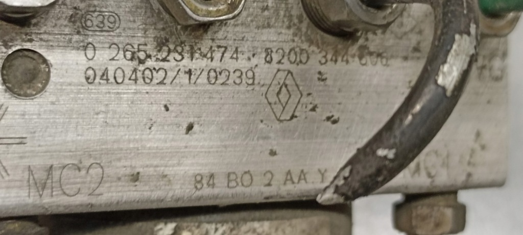 фото №3, Насос abs renault scenic ii 1.5 dci 0265231474
