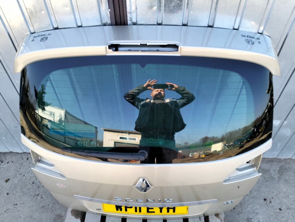 фото №2, Крышка багажника багажника renault scenic iii цвет ted11 lata 2008-2012