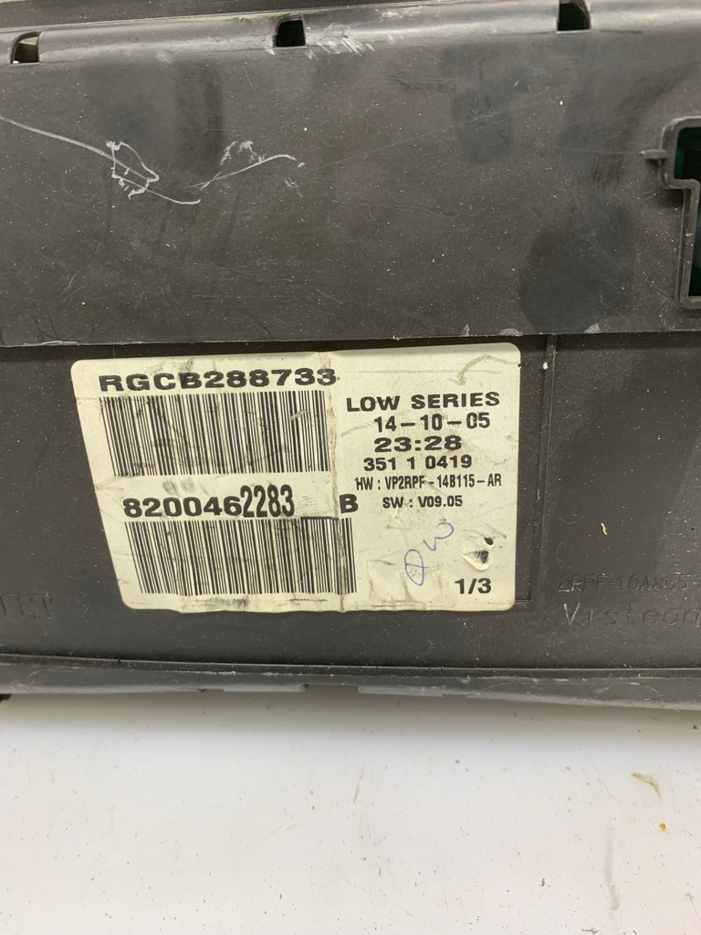 фото №5, Лічильник приладова панель 8200462283b renault