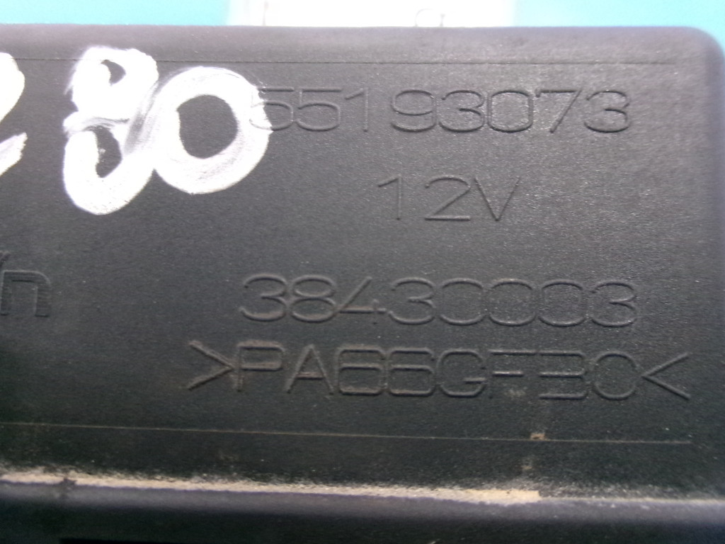 фото №5, Fiat panda ii 1.3d реле свеча накаливания 55193073 38430003