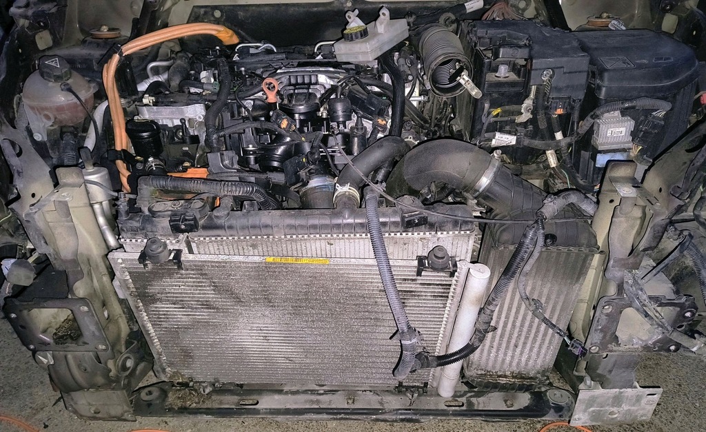 фото №7, Pas передній підсилювач балка радіатор вентилятор citroen ds5 2.0 hybrid4