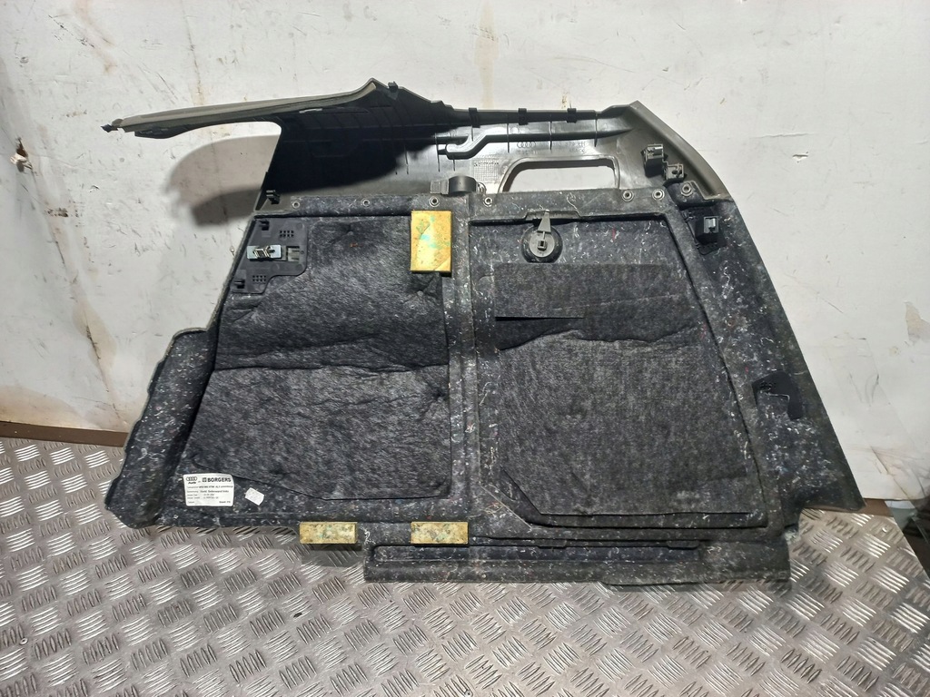 фото №6, Audi q5 sq5 2009 задняя сторона левая обшивка / обивка / багажника