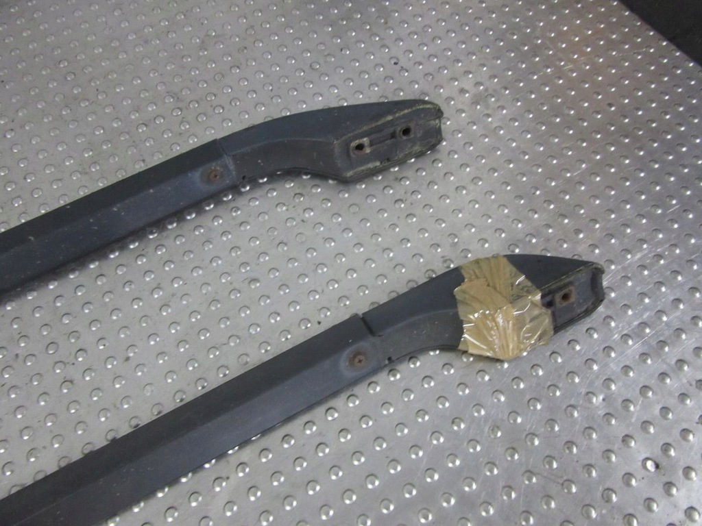 фото №7, Mitsubishi pajero pinin 2002 5d рейлінги накладки дахові kpl