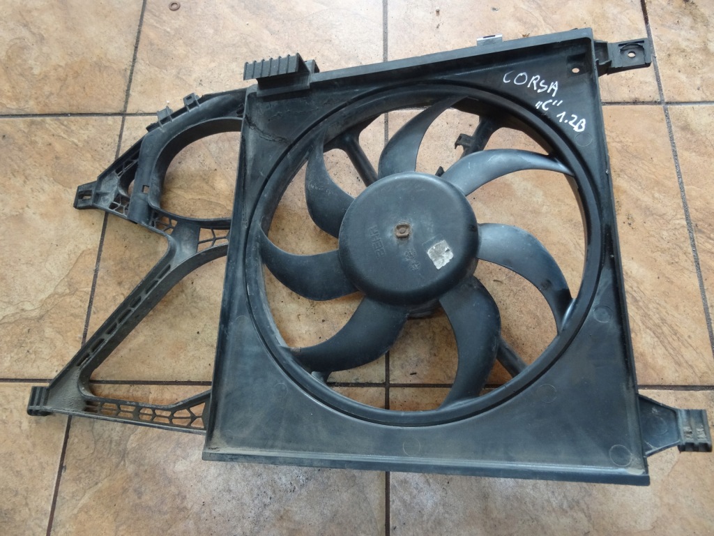 фото №1, Corsa c 1.2b вентилятор радиатора 8038845