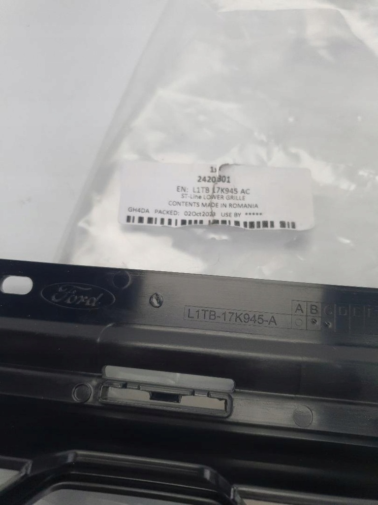 фото №6, Новий оригінал решітка бампера решітка радіатора ford puma st-line l1tb17k945a