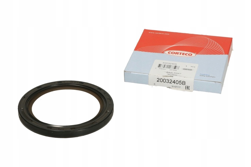 Ущільнювач вала колінчастого corteco 20032405b Доставка