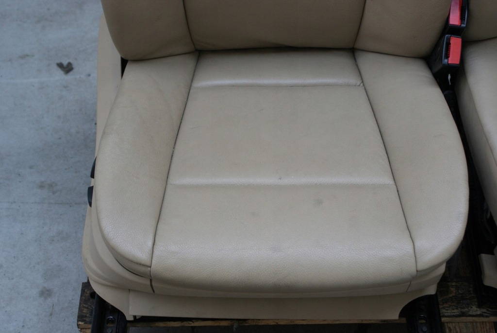 фото №4, Bmw e70 x5 сидіння шкіра заднє сидіння сидіння бежеві сидіння