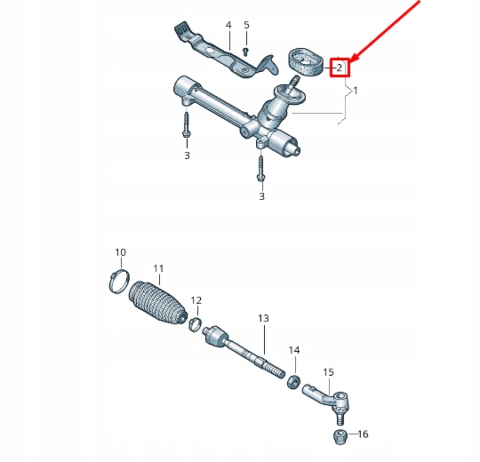 фото №1, Seat arona kj кермо багажник ущільнювач кільце 2q0423187a