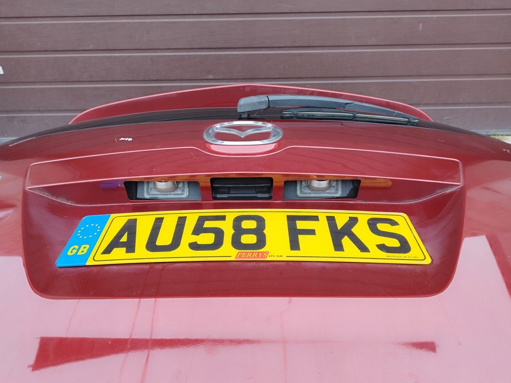 фото №12, Крышка багажника стекло задняя mazda v 5 i cr sport lata 2005-2010