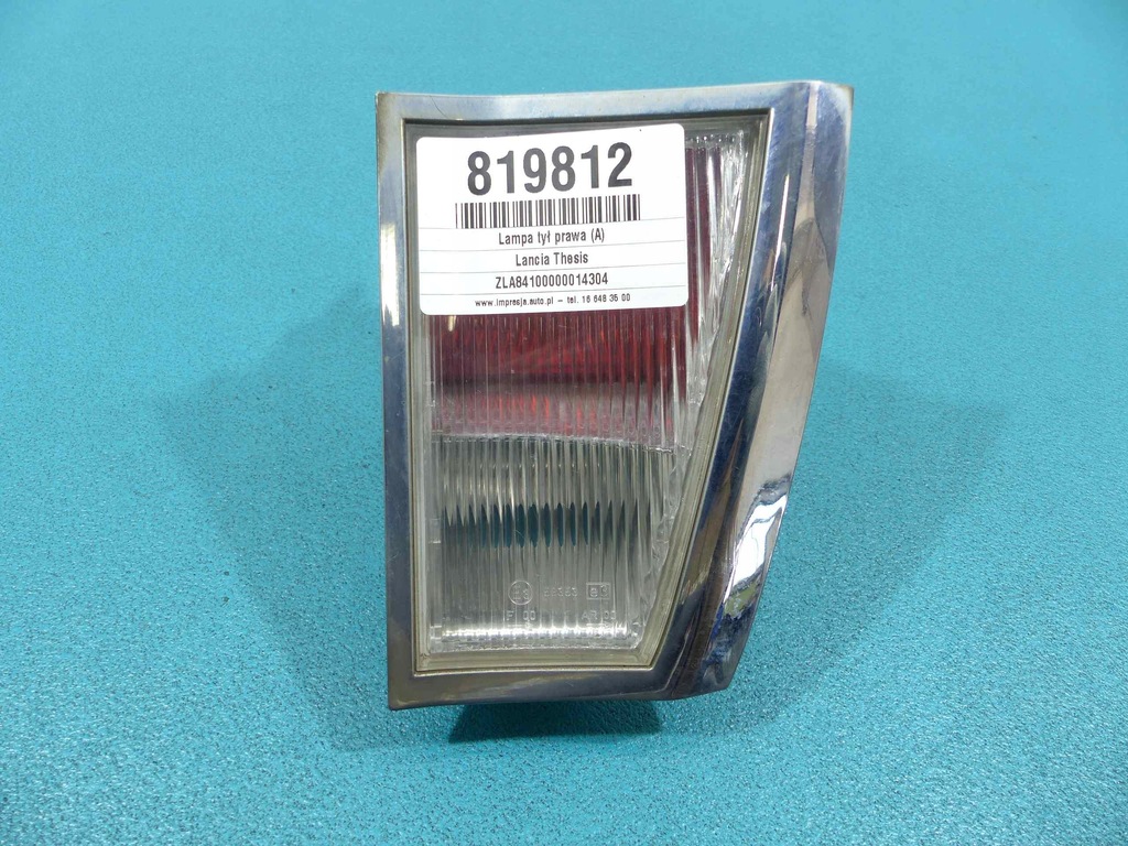 фото №1, Лампа задня права кришки протитуманна lancia thesis