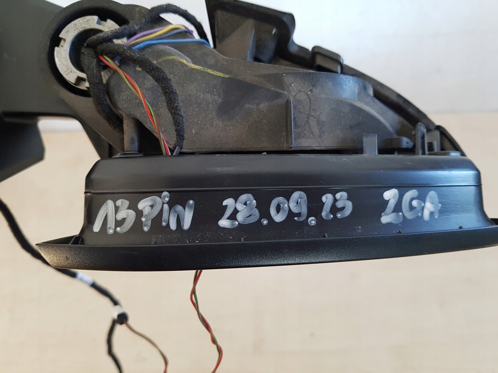 фото №5, Vw t-roc каркас зеркало правое 13 pin 2ga857502as