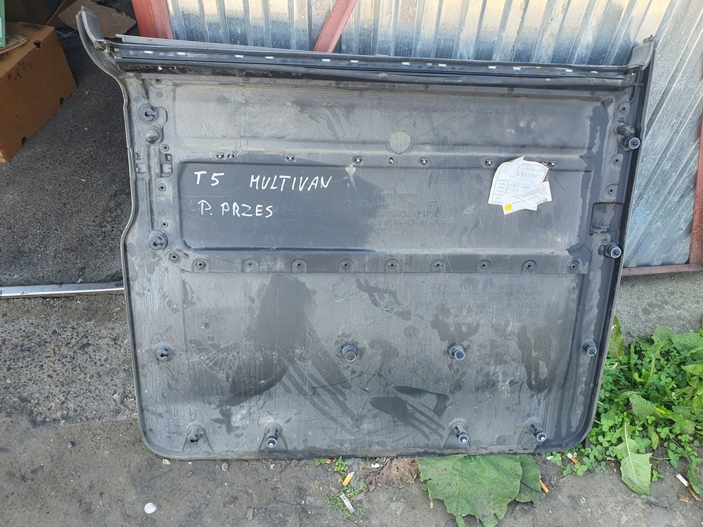 фото №5, Обшивка праве зсувні шторка vw t5 multivan