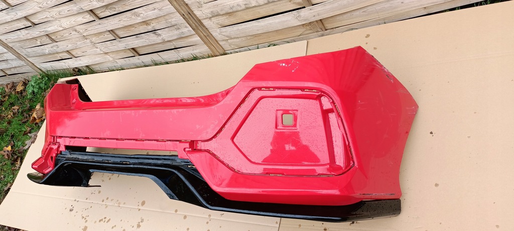 фото №6, Бампер задняя задний honda civic x type typ r 17-21r