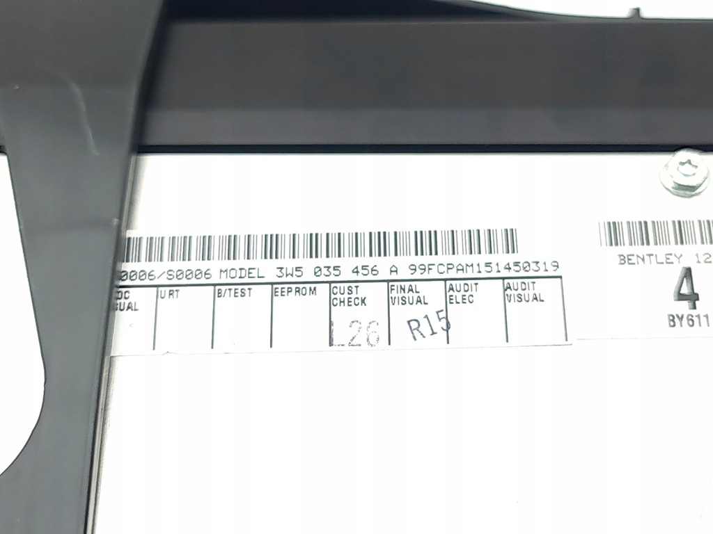 фото №5, Bentley flying spur 2006 підсилювач 3w5035456a