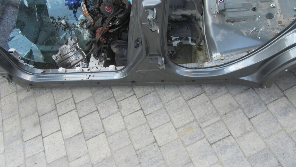 фото №1, Nissan juke f15 lift порог блок двигателя левый 15-